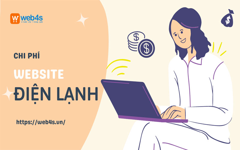 Chi phí khi thiết kế website điện lạnh
